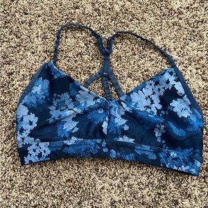 Joy Lab blue medium sports bra